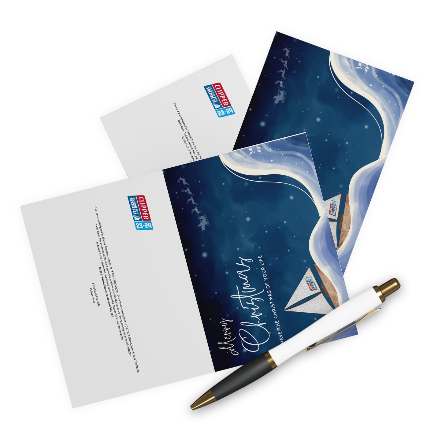 Clipper branded Charity Christmas Cards (5 Pack)