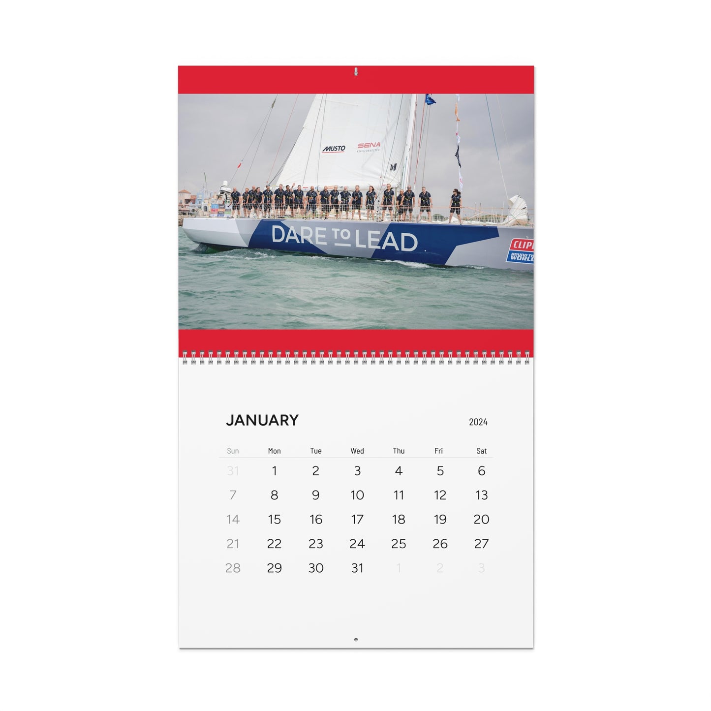 Clipper Wall Calendar (2024)